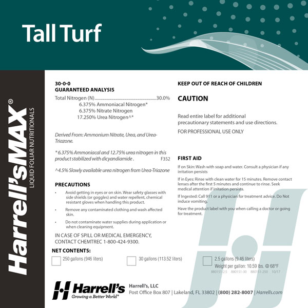 Harrell's Tall Turf 3000